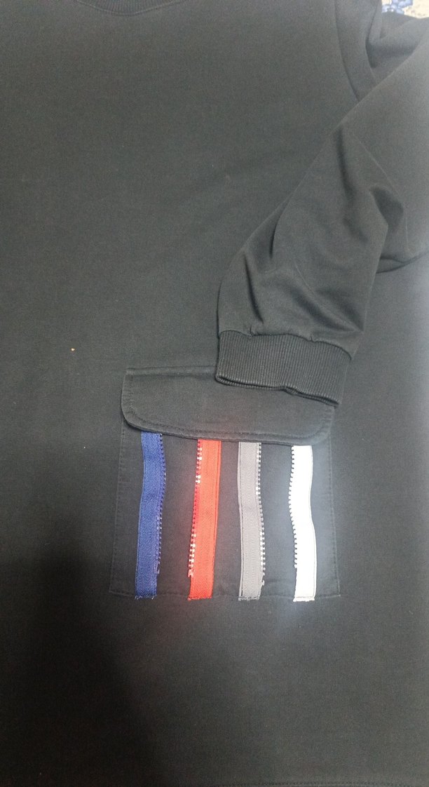 Kadın Siyah Uzun Kollu Sweatshirt - Görsel 3