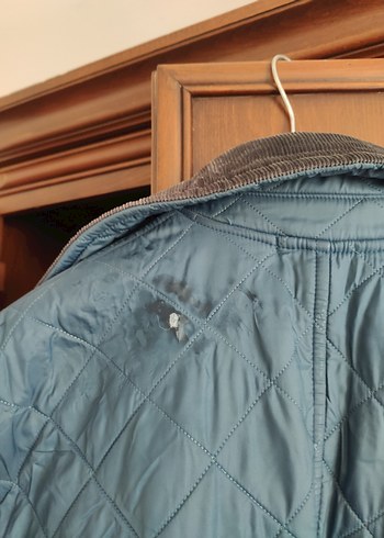 Düğmeli Mavi erkek Ceket - Görsel 5