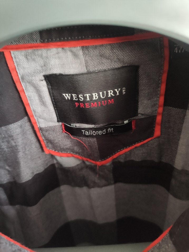 Gri Kareli Pamuklu Erkek Gömlek - Görsel 2