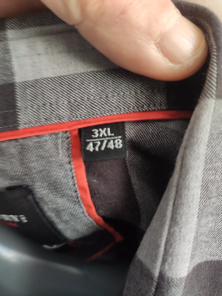 Gri Kareli Pamuklu Erkek Gömlek - Görsel 4