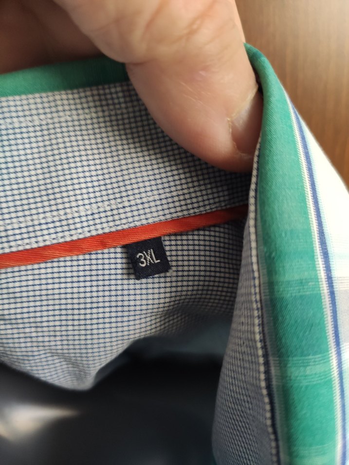 Yeşil Kareli uzun Kollu Erkek Gömlek - Görsel 2