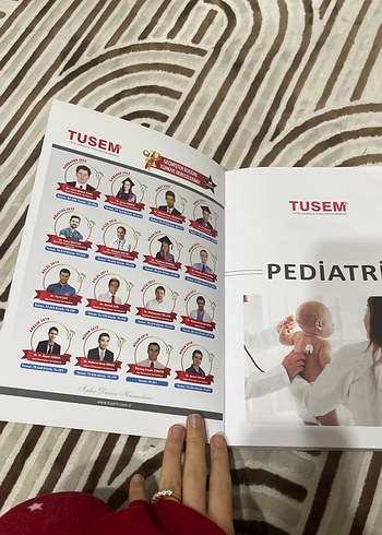 TUSEM Pediatri Sınav Hazırlık Kitabı - Görsel 2