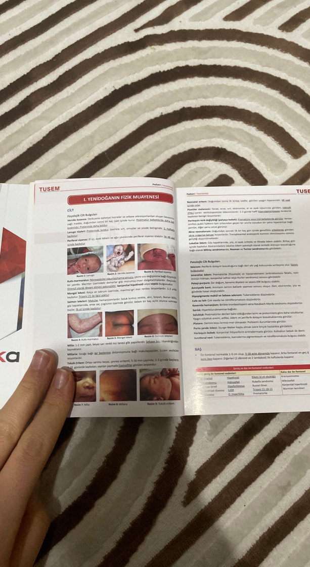 TUSEM Biyokimya, Pediatri, Kadın Doğum Kitapları - Görsel 4