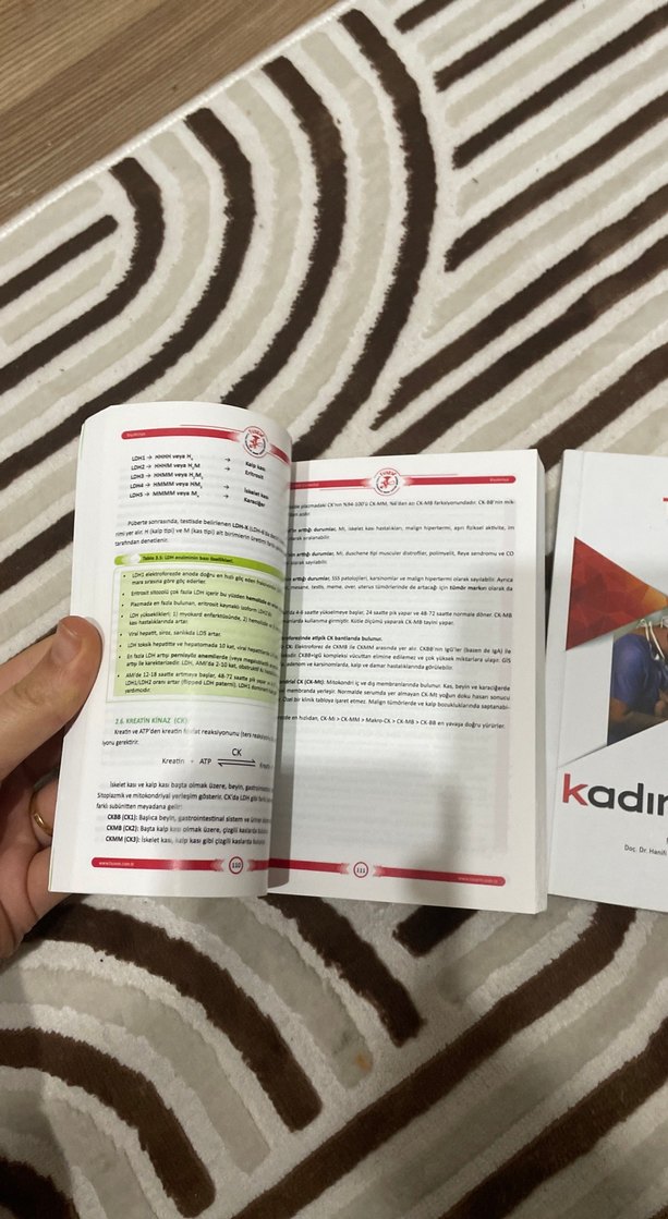 TUSEM Biyokimya, Pediatri, Kadın Doğum Kitapları - Görsel 2