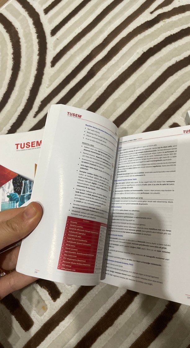TUSEM Biyokimya, Pediatri, Kadın Doğum Kitapları - Görsel 3