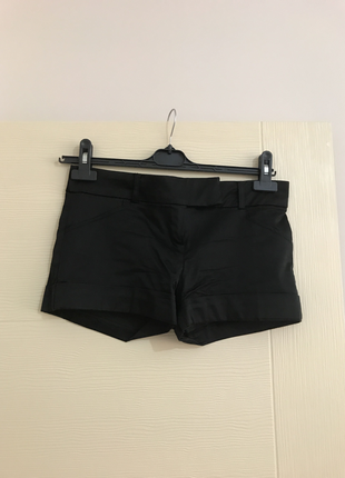 Tally weil 36 beden siyah saten şort