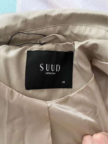 Suud Collection Suud collection sıfır etiketli trençkot