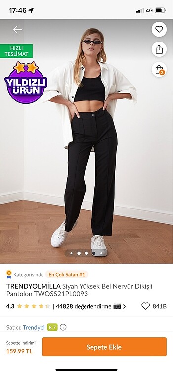 Trendyol pantolon