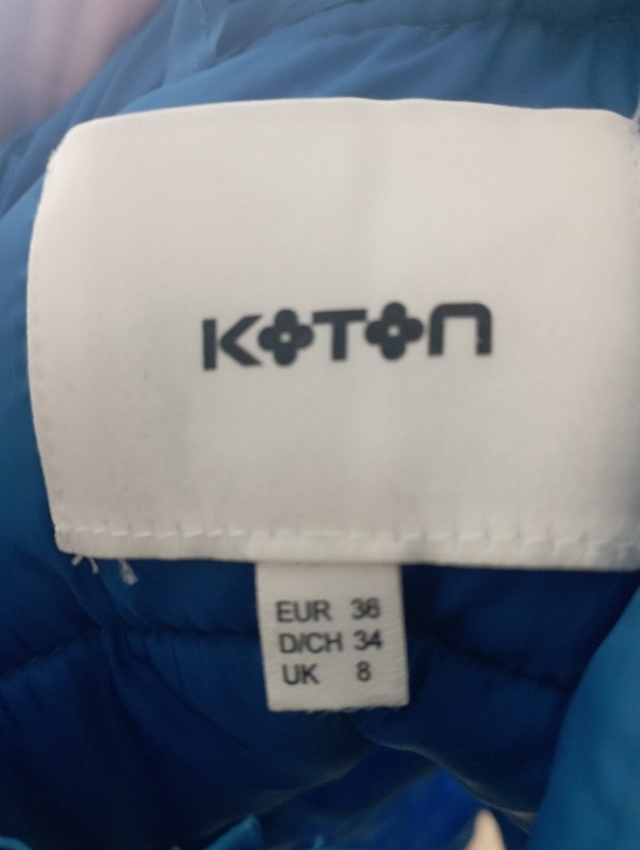 Mavi Fermuarlı Yelek - Görsel 3