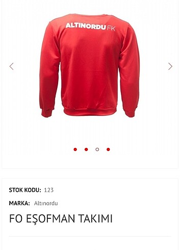 Altınordu baskılı Eşofman takim - Görsel 14