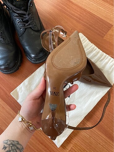 zara topuklu ayakkabı - Görsel 5
