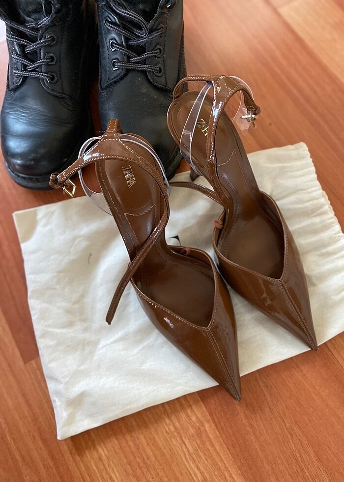 zara topuklu ayakkabı - Görsel 2