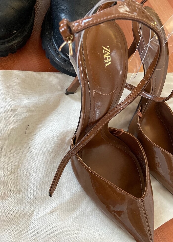 zara topuklu ayakkabı - Görsel 3