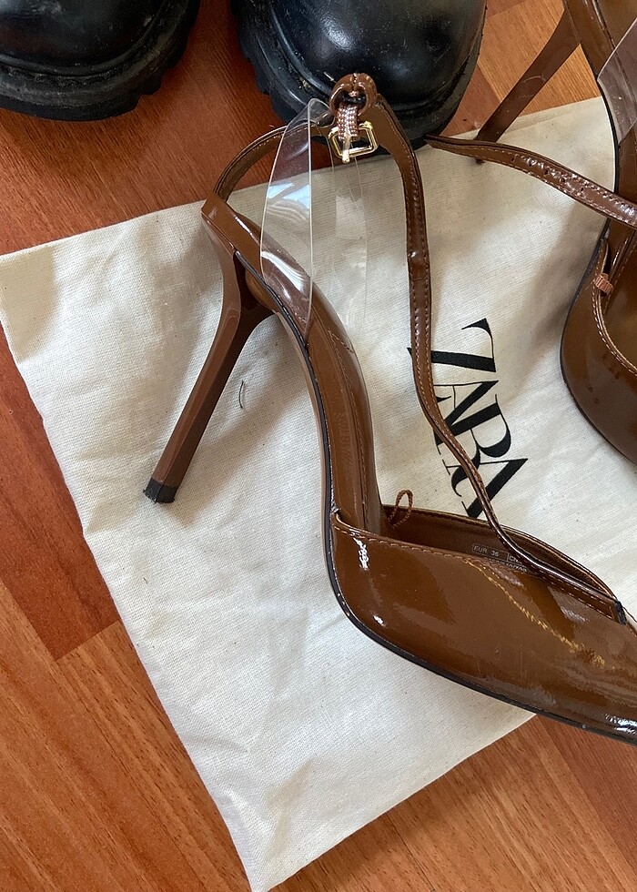 zara topuklu ayakkabı - Görsel 4
