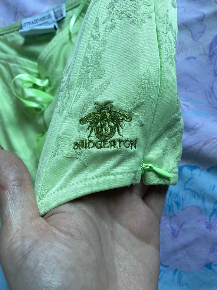 stradivarius bridgerton koleksiyonu büstiyer - Görsel 2