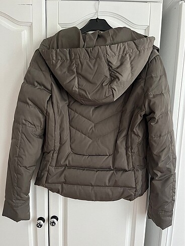 s Beden haki Renk Ltb jeans kaz tüyü şişme mont #zara #h&m #bershka #mango
