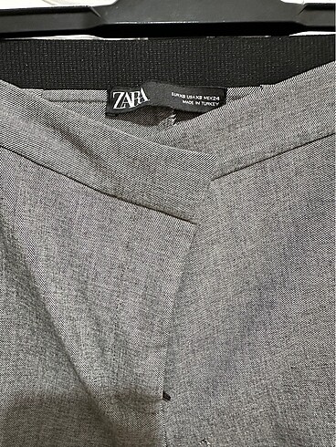 Zara Zara gri kumaş pantolon