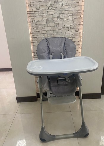 Gri Bebek Mama Sandalyesi - Görsel 5