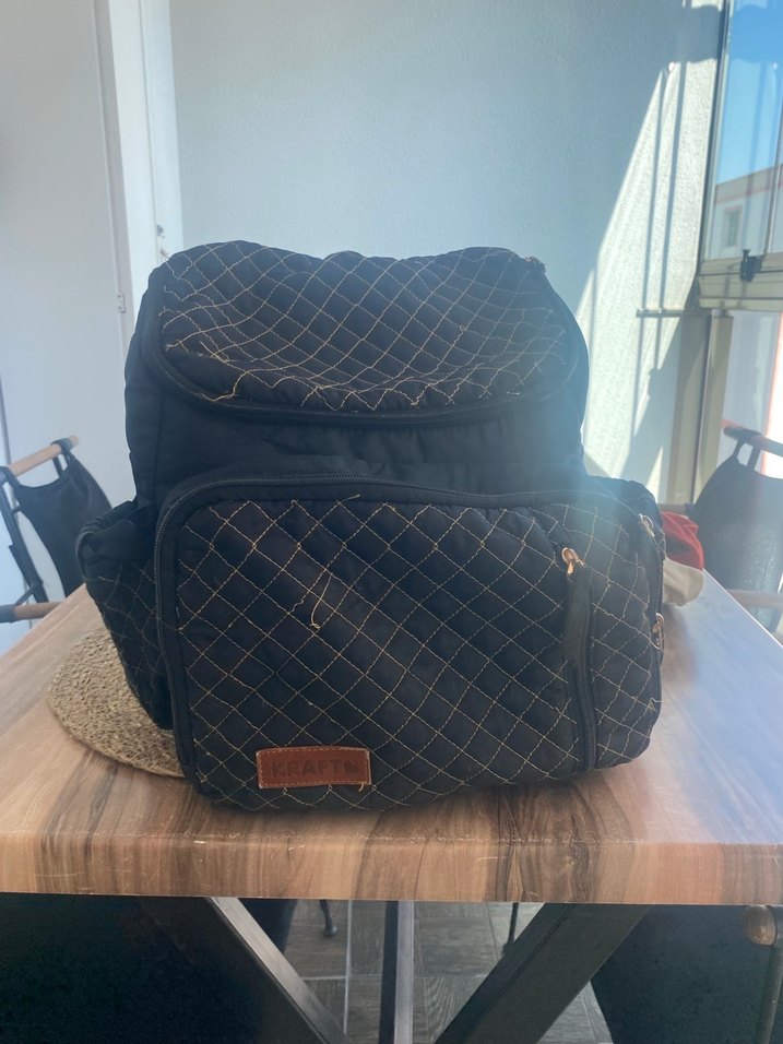 Kraft Siyah Bebek Bakım Çantası - Görsel 3