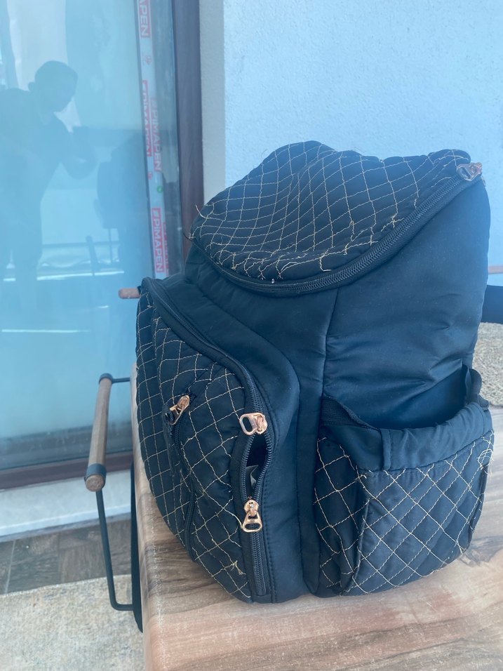 Kraft Siyah Bebek Bakım Çantası - Görsel 2