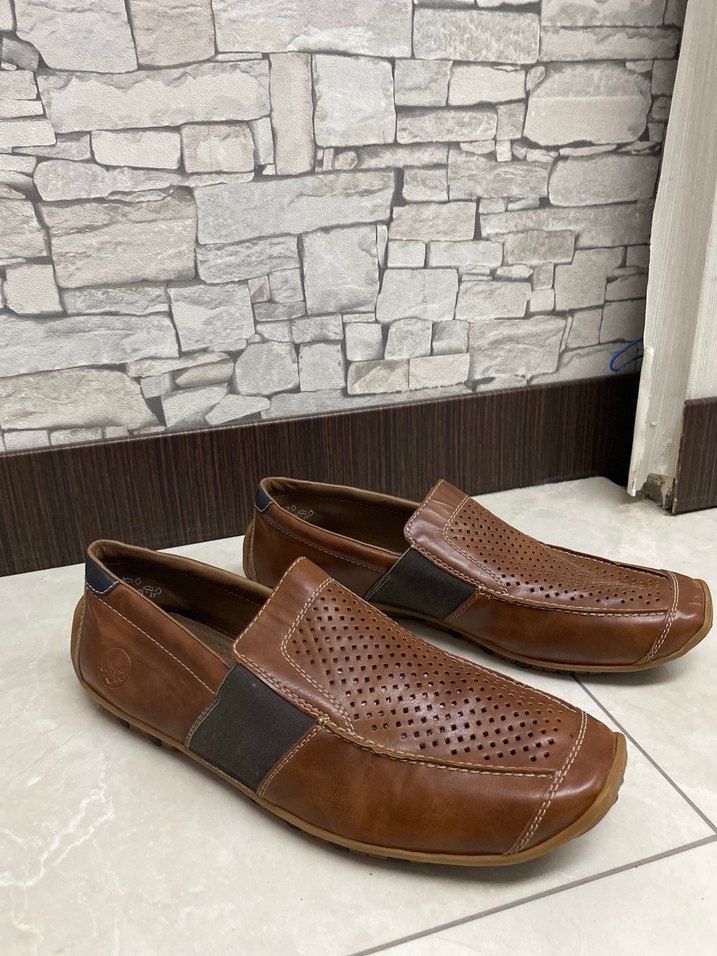 Parlak Kahverengi Günlük Erkek Ayakkabı 45 numara - Görsel 4