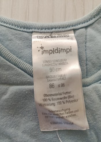 Gri Baskılı Çocuk Uyku Tulumu - Görsel 2