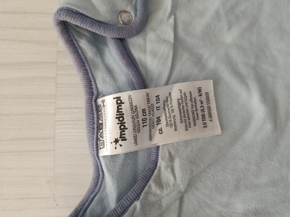 Gri Dinozor Baskılı Çocuk Uyku Tulumu - Görsel 2