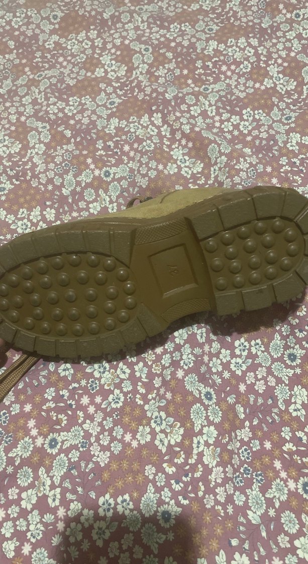 Kadın taba Platform Bağcıklı Spor Ayakkabı - Görsel 2