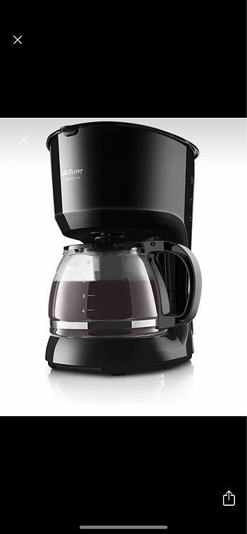 Arzum filtre kahve makinası ar3046