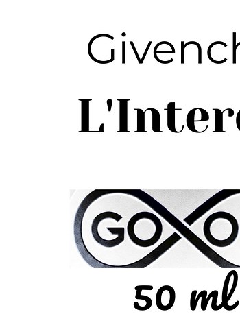 Givenchy L'Interdit kdın Parfümü 50 ml