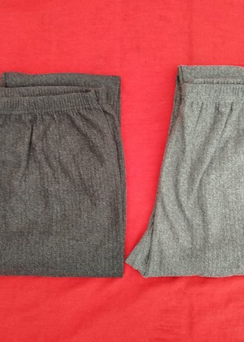 Gri Kadın Midi Tayt Elastik Bel - Görsel 6