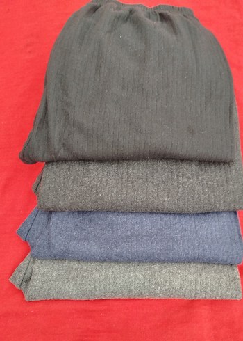 Gri Kadın Midi Tayt Elastik Bel - Görsel 7