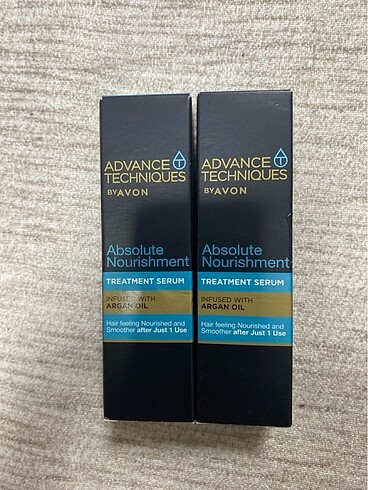 Avon argan yağı 2li