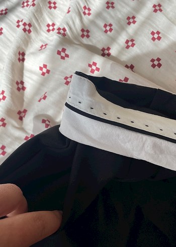 Siyah Pilili Midi Mini Etek - Görsel 5