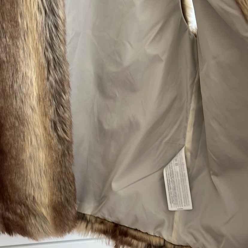 Kahverengi Kürk Detaylı Deri Yelek - Görsel 4