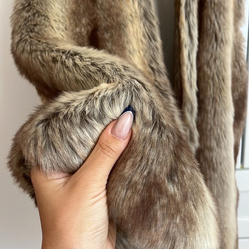 Kahverengi Kürk Detaylı Deri Yelek - Görsel 3