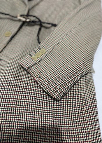 Kahverengi Kuşaklı Kadın Blazer Ceket - Görsel 7