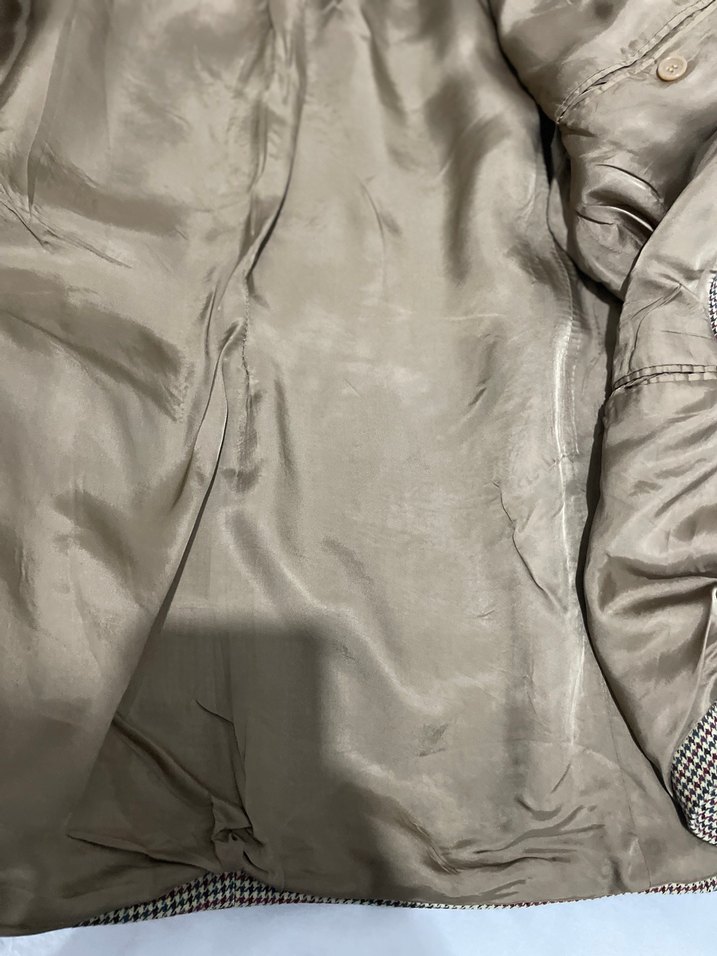 Kahverengi Kuşaklı Kadın Blazer Ceket - Görsel 4