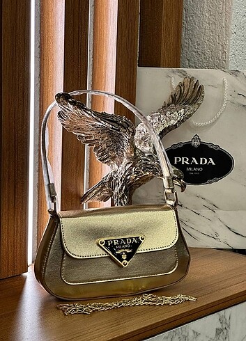 Beden PRADA ÇANTA OMUZ ÇANTASI GÜMÜŞ