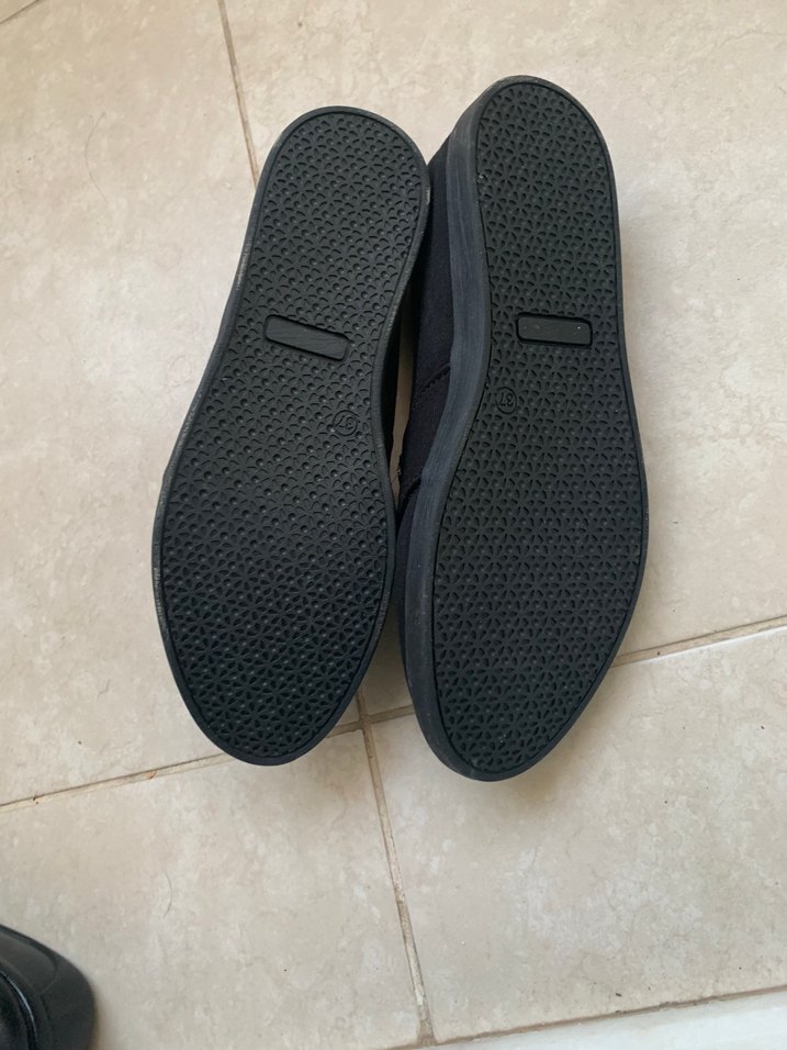 Allforce Siyah Kadın Günlük Dolgu Topuk Ayakkabı - Görsel 4