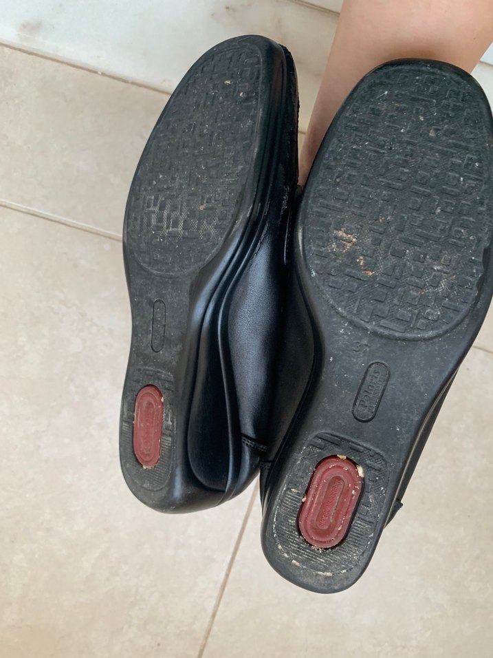 Kadın Siyah Pliseli Topuklu Babet - Görsel 3