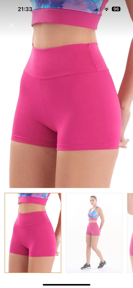 Pembe Mini Spor Şort - Görsel 3