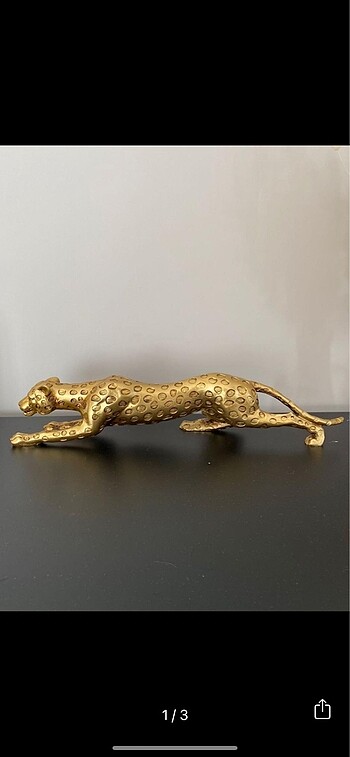 Gold jaguar aksesuar