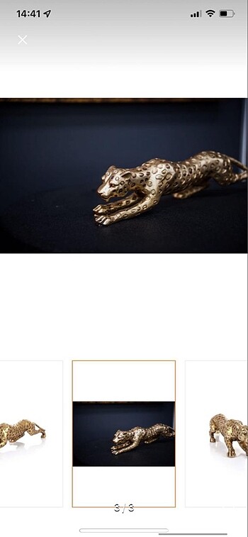  Beden Gold jaguar aksesuar