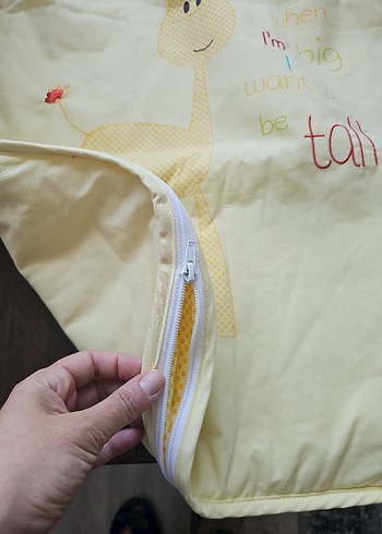 Beyaz Renkli Baskılı Çocuk Uyku Tulumu - Görsel 5