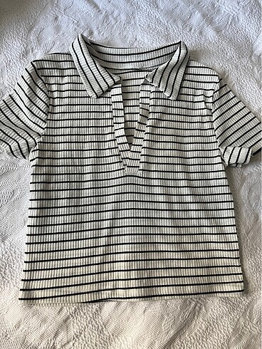 Mini crop üst bluz tişört