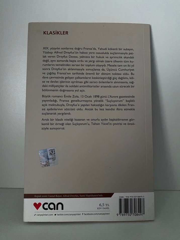 Suçluyorum - Emile Zola - Görsel 2