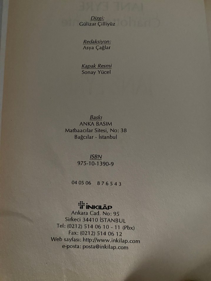 Jane Eyre - Charlotte Bronte - Görsel 3