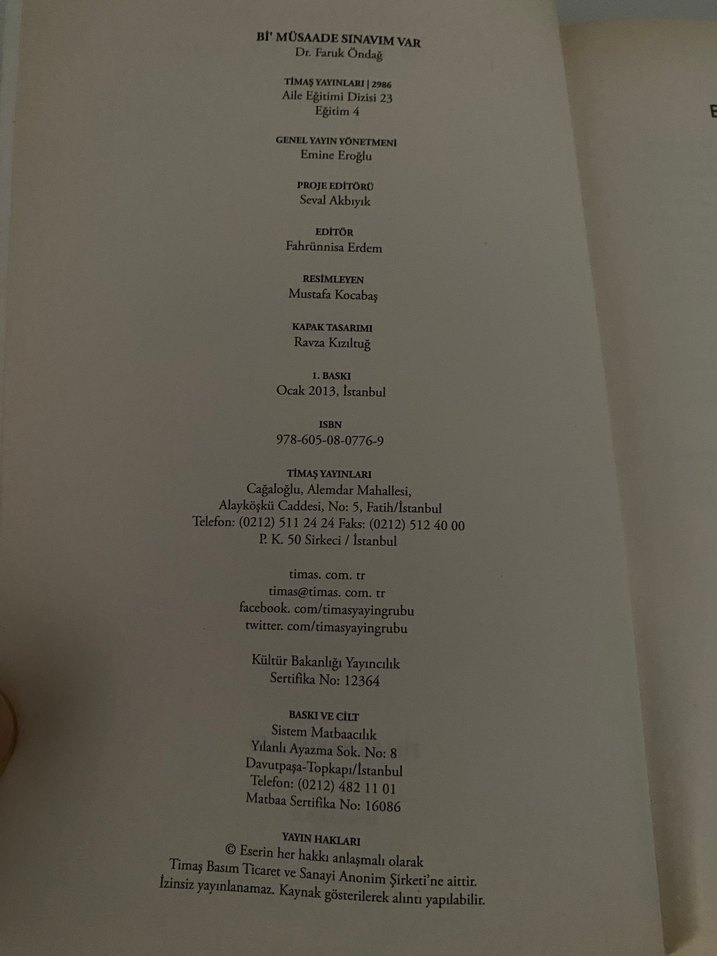 Bi Müsade Sınavım Var - Dr. Faruk Öndağ - Görsel 3