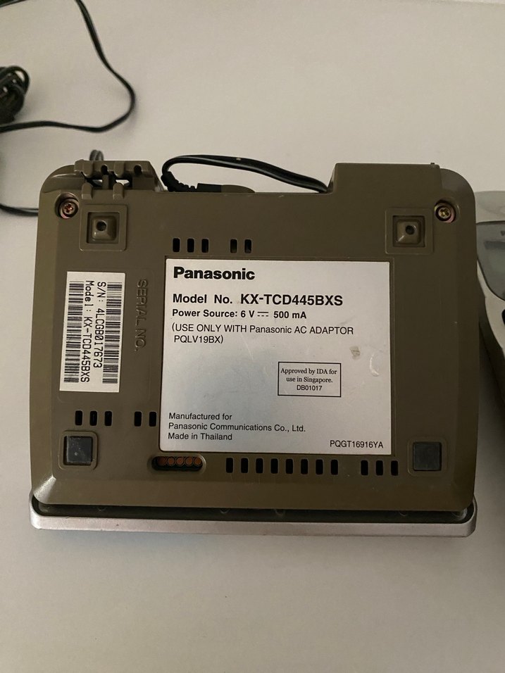 Panasonic Telsiz Telefon ve Adaptör - Görsel 2